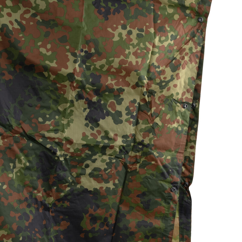 German Flecktarn Ripstop Poncho, , large image number 2
